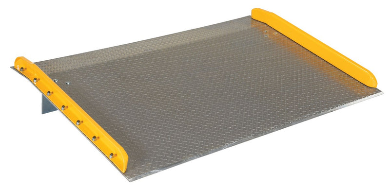 Vestil Aluminum Truck Dockboards with Steel Safety Curbs (TAS)
