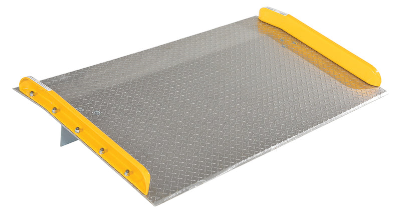 Vestil Aluminum Truck Dockboards with Steel Safety Curbs (TAS)