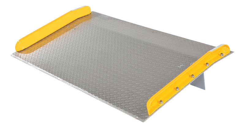 Vestil Aluminum Truck Dockboards with Steel Safety Curbs (TAS)