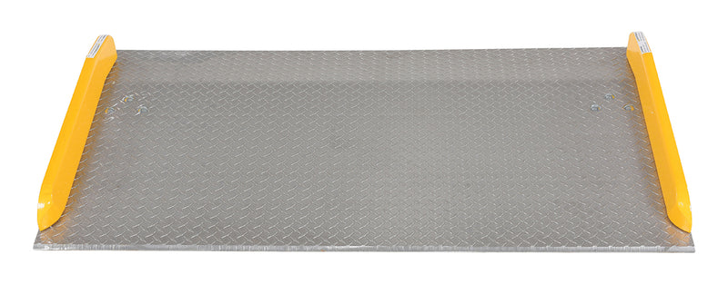 Vestil Aluminum Truck Dockboards with Steel Safety Curbs (TAS)