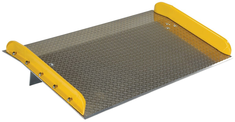 Vestil Aluminum Truck Dockboards with Steel Safety Curbs (TAS)