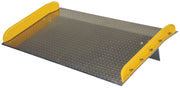 Vestil Aluminum Truck Dockboards with Steel Safety Curbs (TAS)