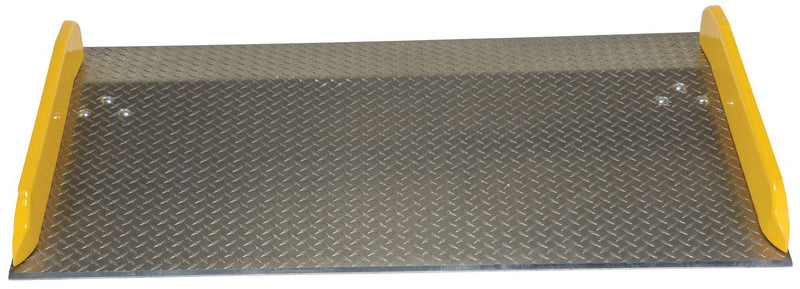 Vestil Aluminum Truck Dockboards with Steel Safety Curbs (TAS)