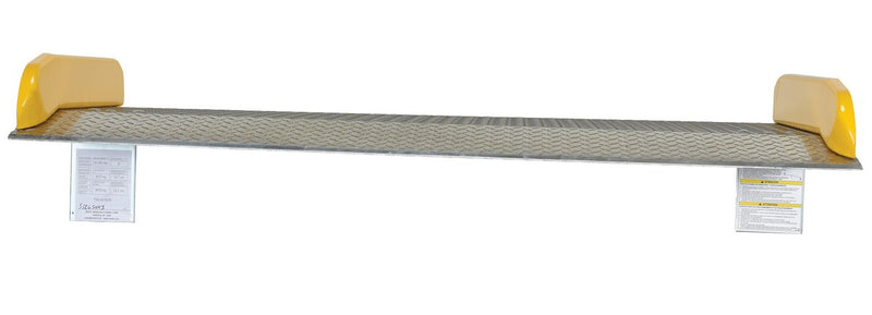 Vestil Aluminum Truck Dockboards with Steel Safety Curbs (TAS)