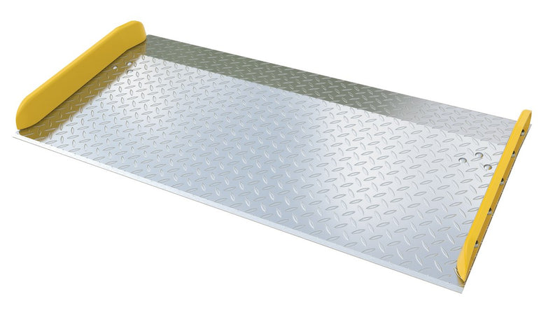 Vestil Aluminum Truck Dockboards with Steel Safety Curbs (TAS)