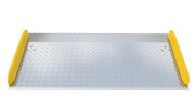 Vestil Aluminum Truck Dockboards with Steel Safety Curbs (TAS)