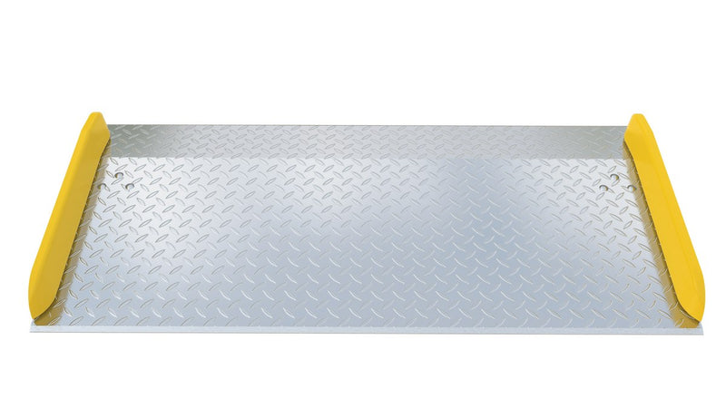 Vestil Aluminum Truck Dockboards with Steel Safety Curbs (TAS)