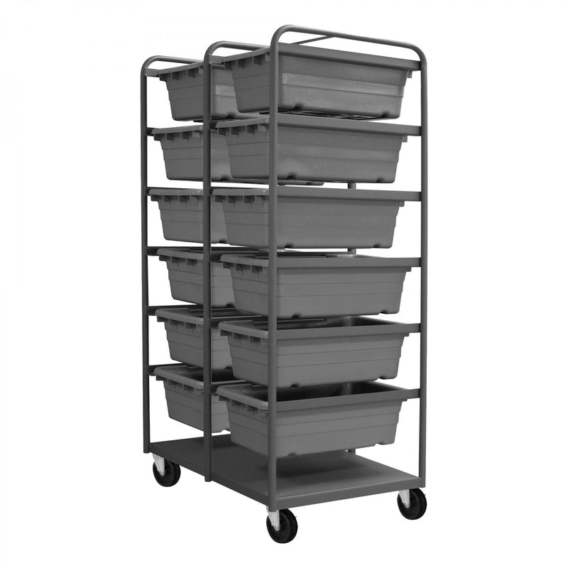 Durham Tub Rack With 5" X 1-1/4" Polyolefin Casters