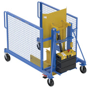 Vestil Electric Hydraulic Trash Can Dumpers