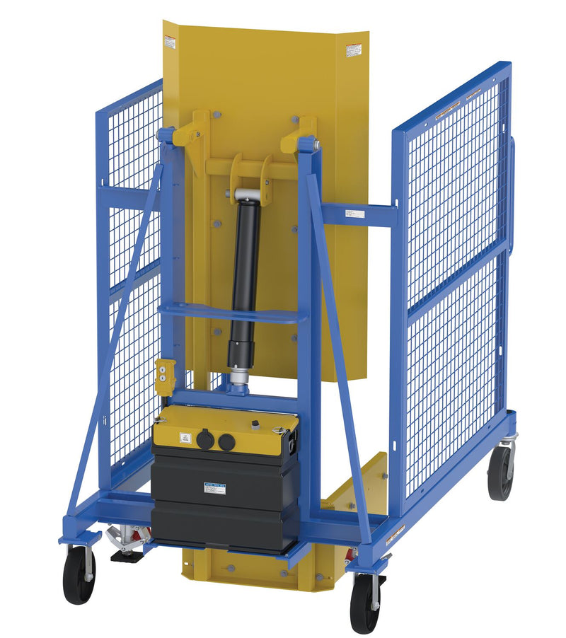 Vestil Electric Hydraulic Trash Can Dumpers