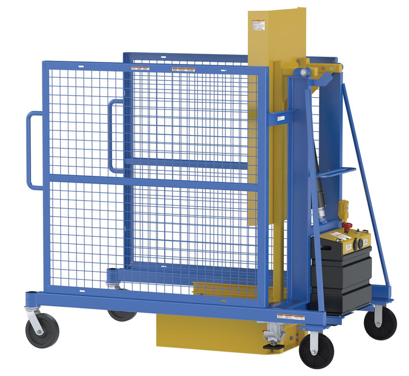 Vestil Electric Hydraulic Trash Can Dumpers