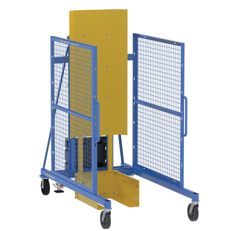 Vestil Electric Hydraulic Trash Can Dumpers