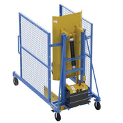 Vestil Electric Hydraulic Trash Can Dumpers