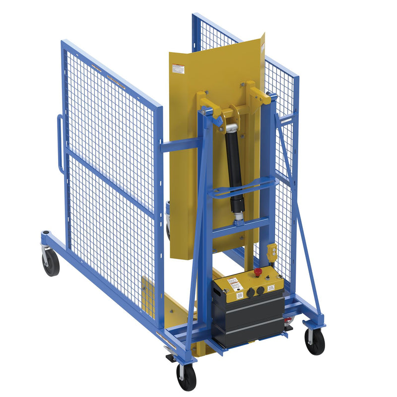 Vestil Electric Hydraulic Trash Can Dumpers