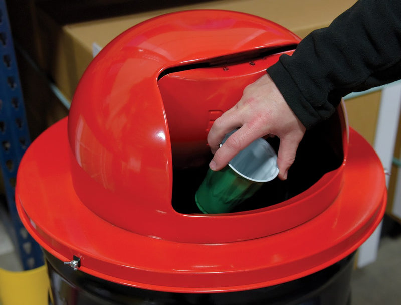 Vestil Waste Disposal Tops for Drums (TRASH)