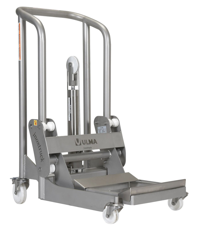 Vestil Stainless Steel Hydraulic Foot Pump Roll Handler