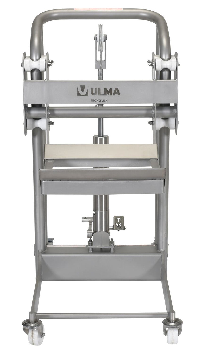 Vestil Stainless Steel Hydraulic Foot Pump Roll Handler