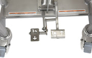 Vestil Stainless Steel Hydraulic Foot Pump Roll Handler