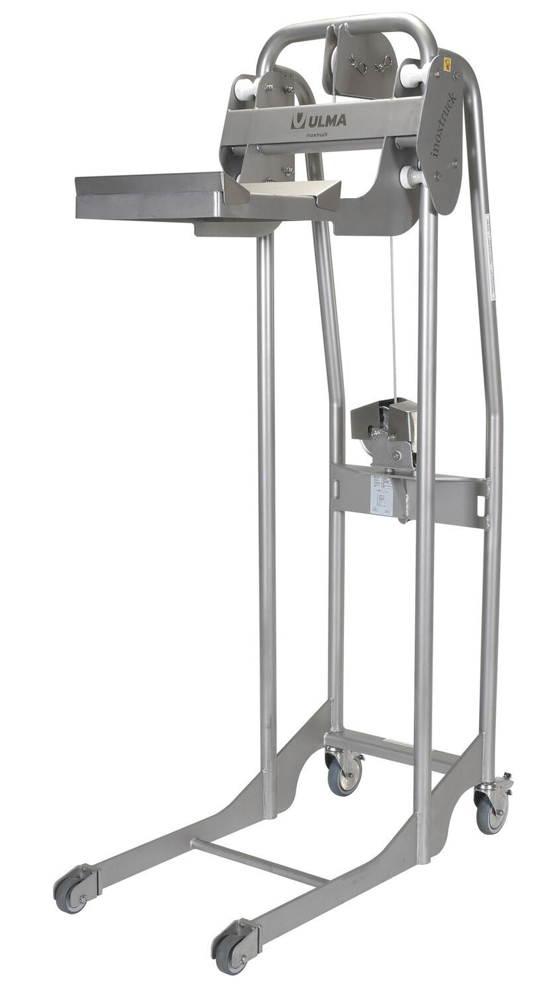 Vestil Stainless Steel Manual Load Stacker