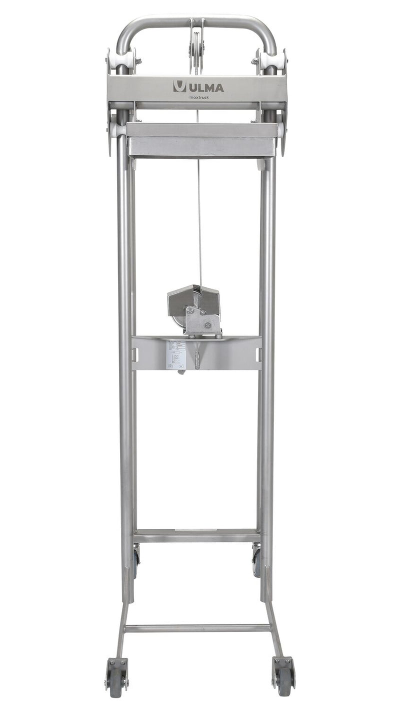 Vestil Stainless Steel Manual Load Stacker