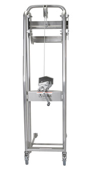 Vestil Stainless Steel Manual Load Stacker