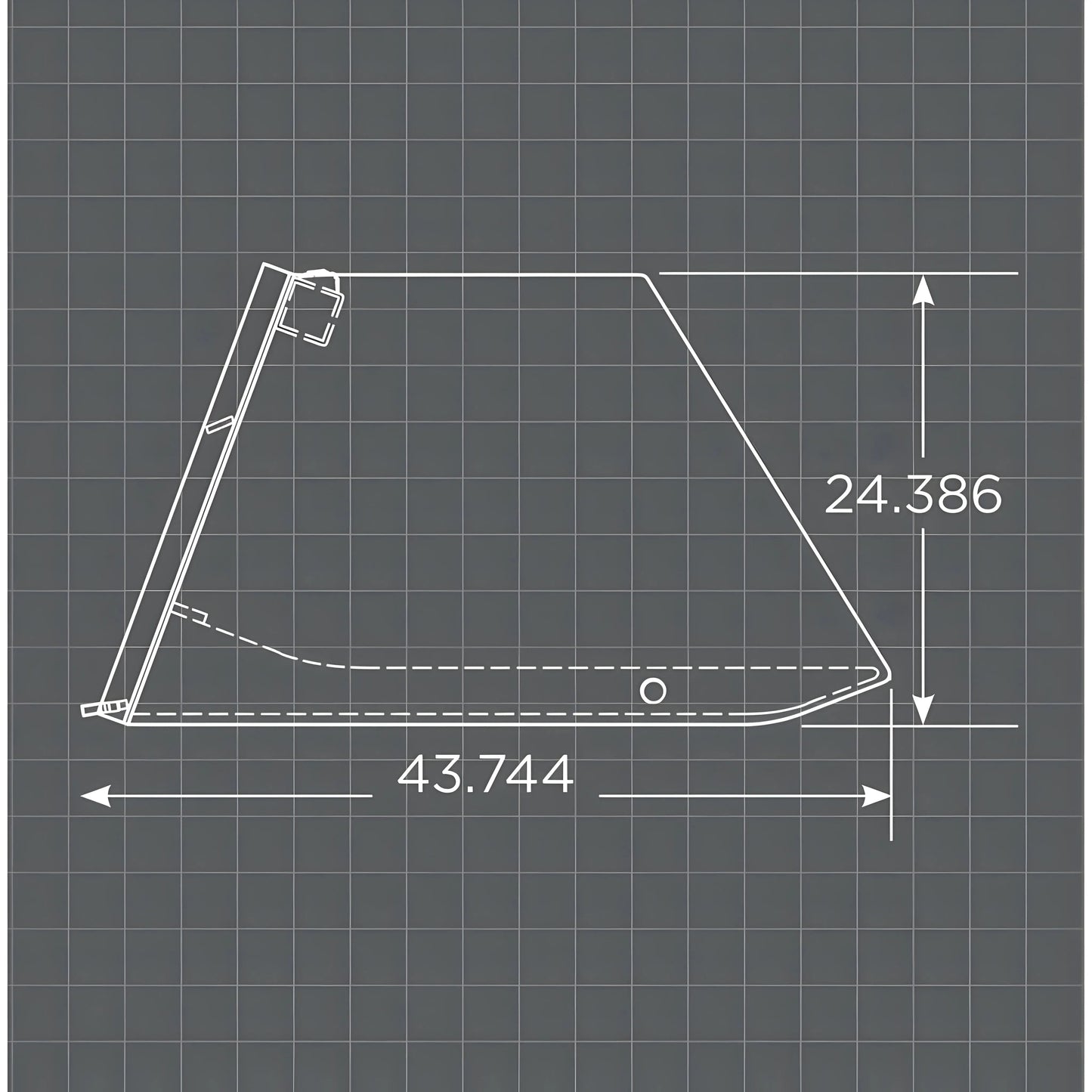 Loflin Fabrication Skid Steer Cake Manure Bucket