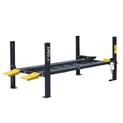 The AMGO 408-P-DX (Combo) 8,000 lbs 4 Post Parking Lift