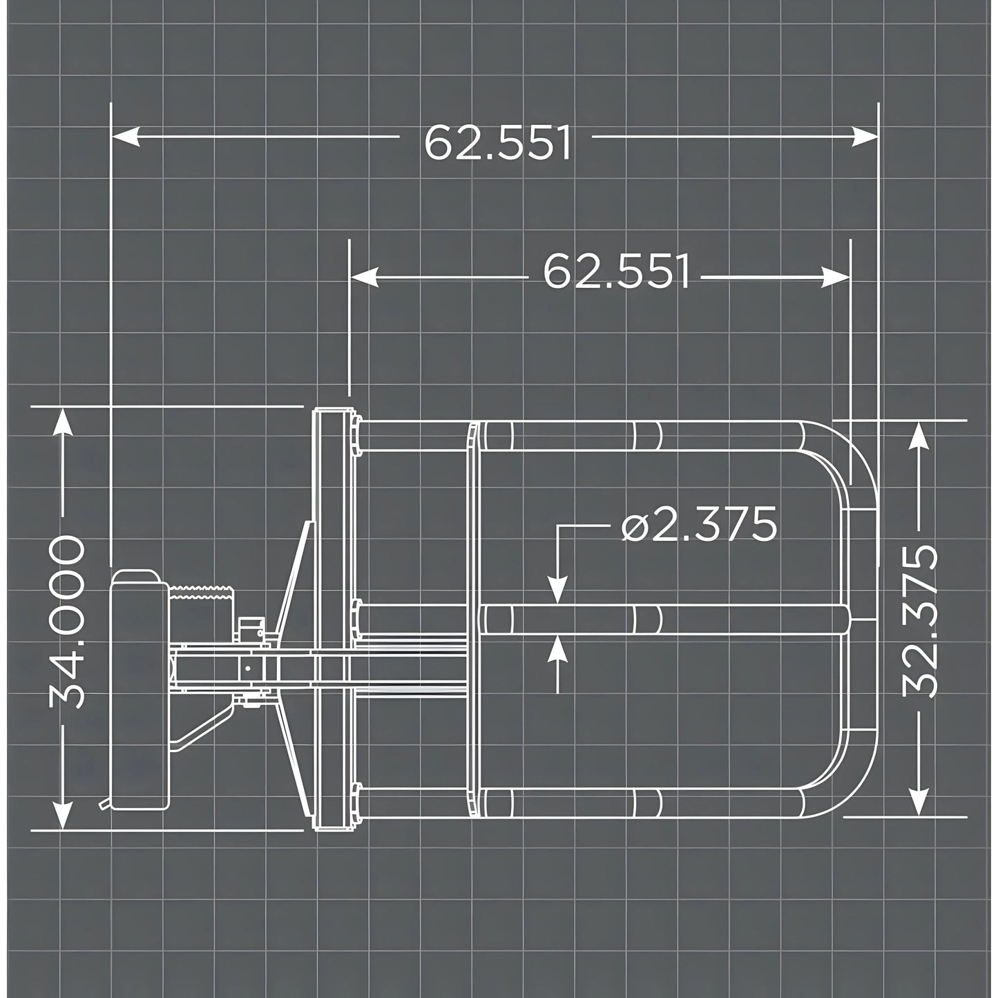 Loflin Fabrication Hay/Bale Grapple Squeezer Attachment