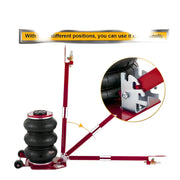 Katool KT-AJ30 Bag 3 Ton Red Pneumatic Air Jack Katool