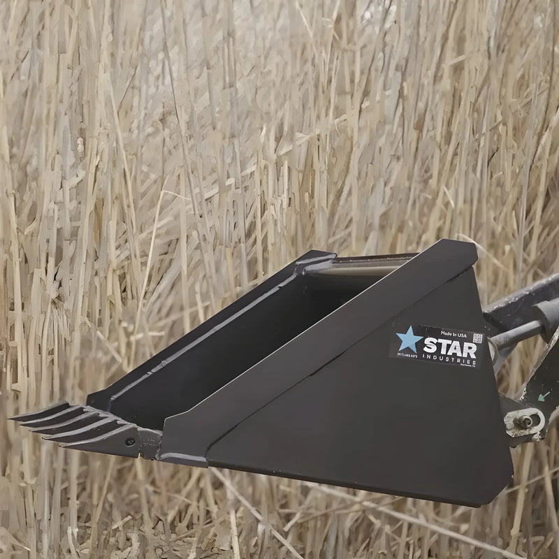 Star Industries Heavy Duty Mini Skid Steer Bucket Star Industries