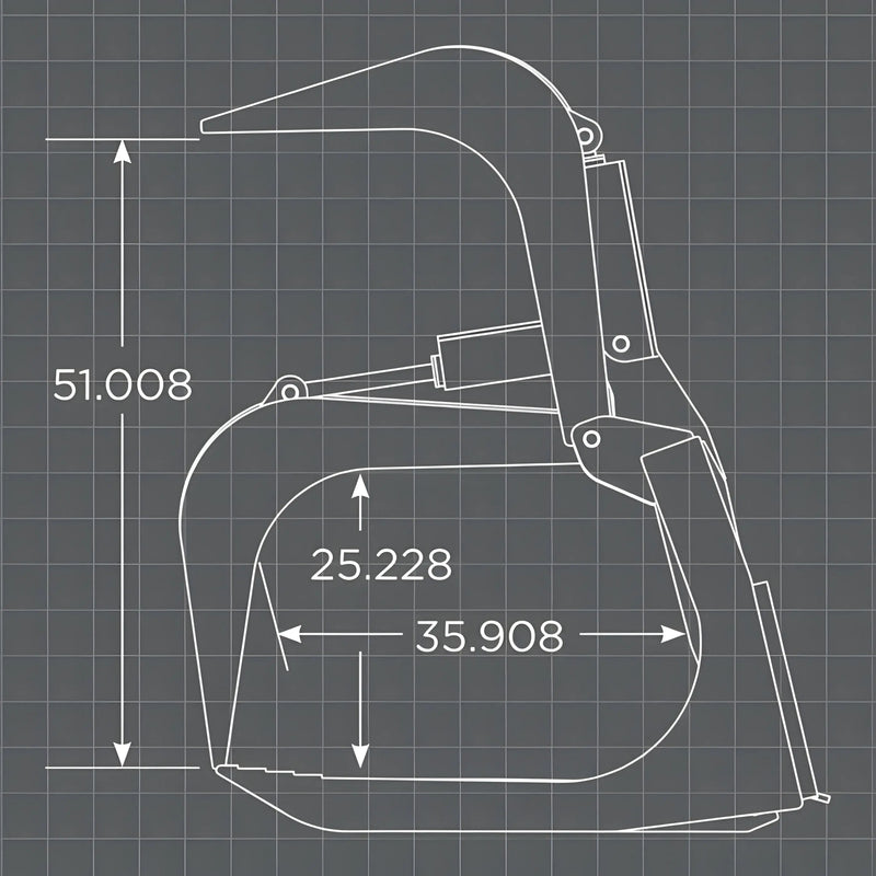 Loflin Fabrication Monster Root Grapple Loflin Fabrication