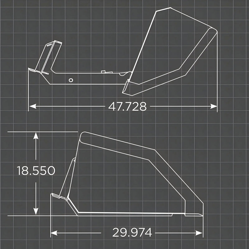 Loflin Fabrication Mini Front Dump Bucket Loflin Fabrication