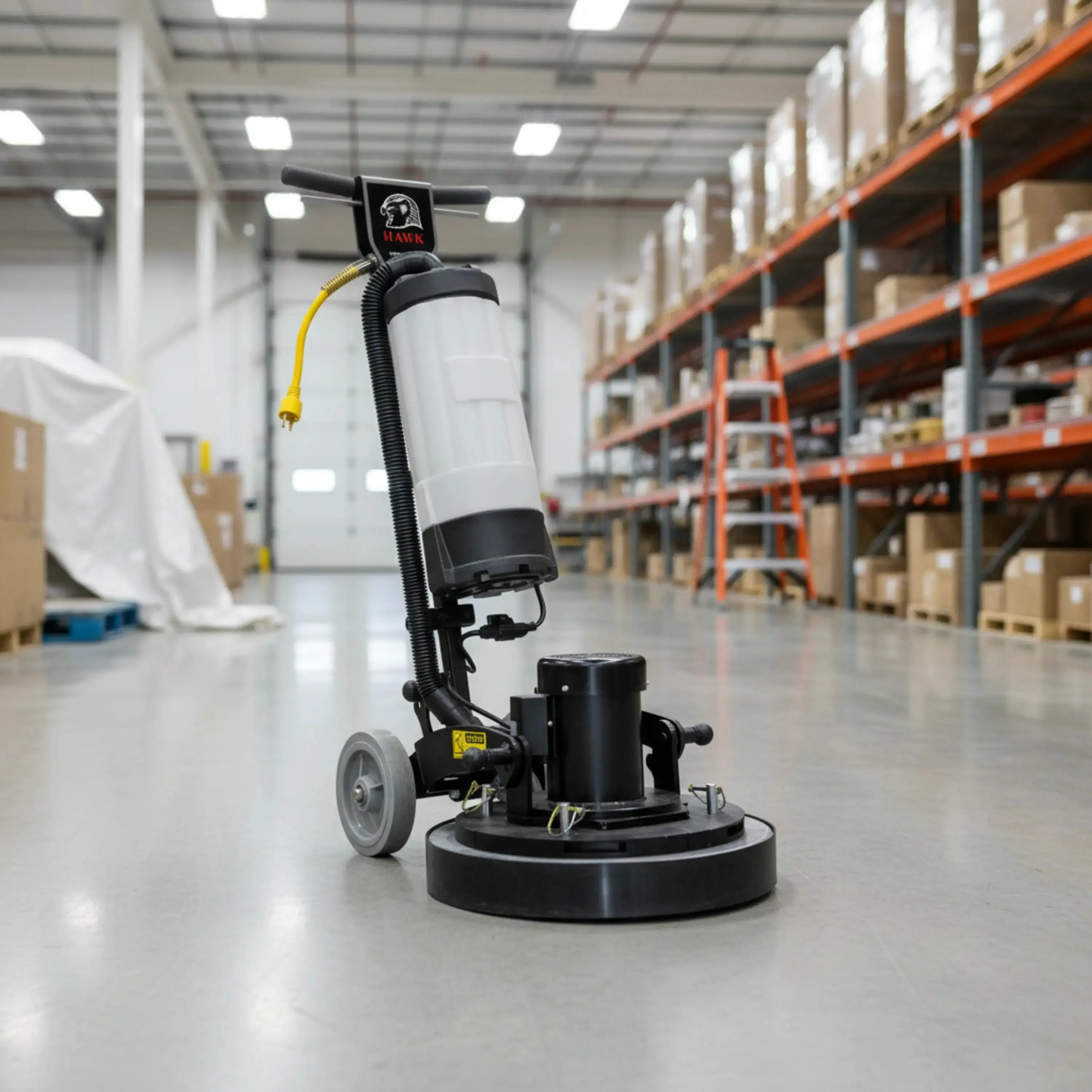 Glide Floor Machine | 17'' | Hawk Enterprises F95-17-SS