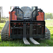 Loflin Fabrication Skid Steer Hydraulic Pallet Forks Loflin Fabrication