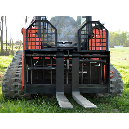 Loflin Fabrication Skid Steer Hydraulic Pallet Forks