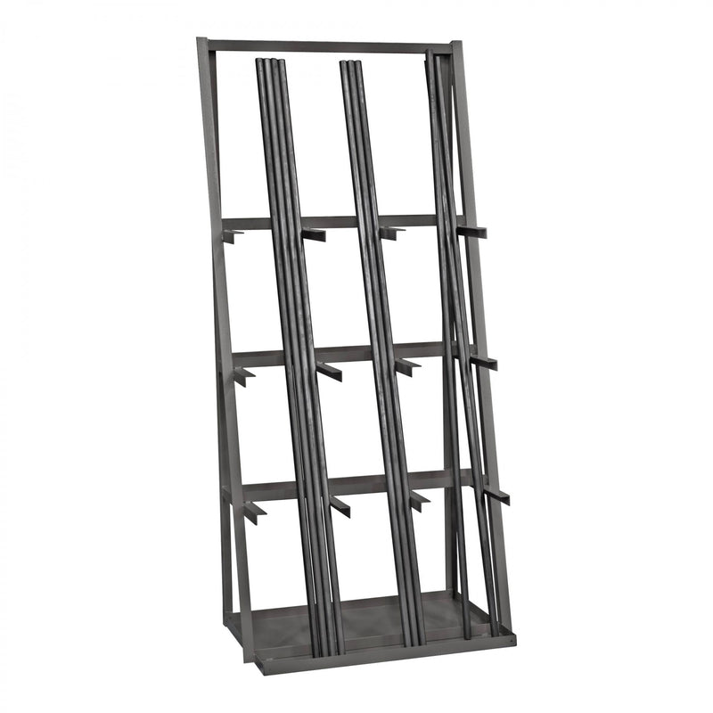 Durham Vertical Bar Rack, 3000Lbs Capacity, 39-1/4 X 24 X 84, Gray