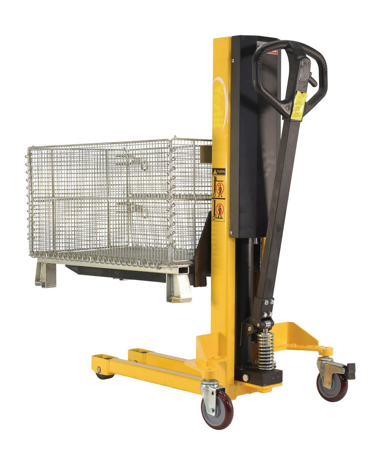 Vestil Single Fork Skid Positioner Lifter