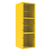 Durham Spill Control Cabinet, 16 Gauge, 24-1/8 x 24-3/16 x 72, 2 Fixed Shelves, 2 Front Covers
