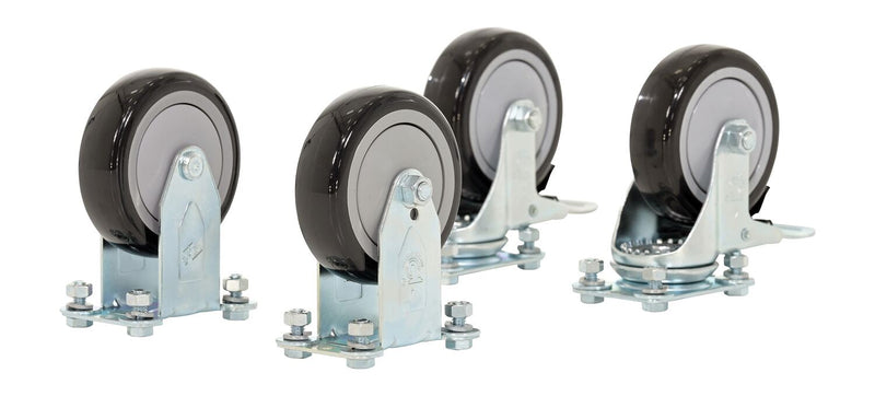 Vestil Work Platform Fold Down Casters Option