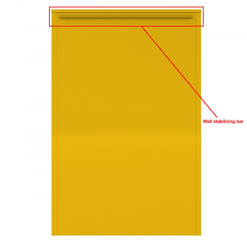 Durham FM Approved, Flammable Storage Cabinet, 30 Gallon Paint and Ink Storage, 2 Doors, Self Close