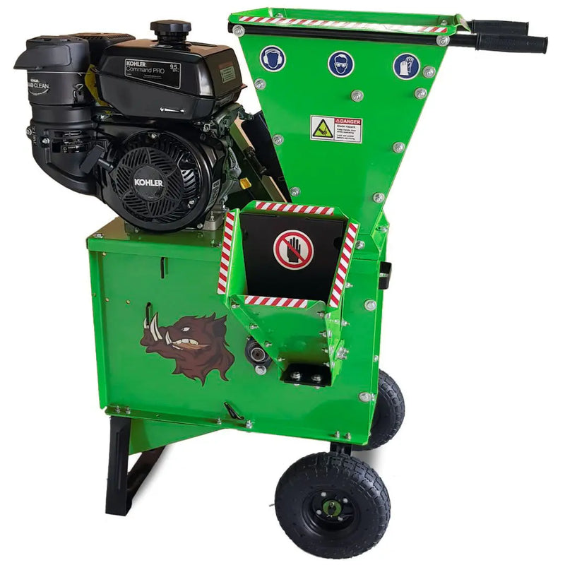 Yardbeast 2050 277cc 9.5HP Kohler CH395 engine 3" Wood Chipper Shredder New Yardbeast