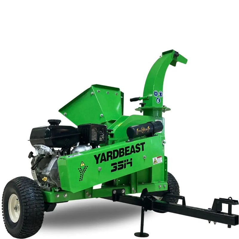 Yardbeast 3514 ATV Tow-Behind Chipper Shredder, 3.5" Capacity, 429cc Kohler Engine Yardbeast