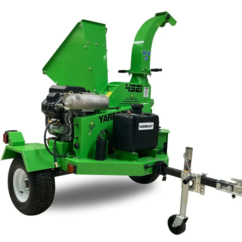 Yardbeast 4521 Professional 4.5" Chipper Shredder with CRX 20HP Electric-Start Engine Yardbeast