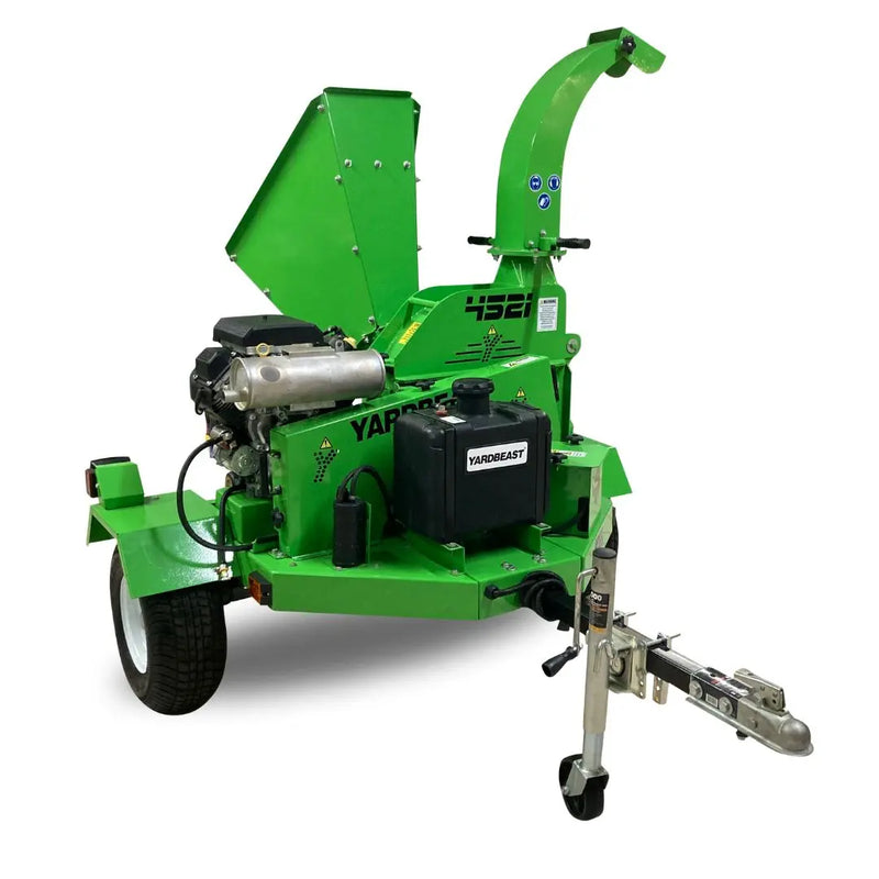 Yardbeast 4521 Professional 4.5" Chipper Shredder with CRX 20HP Electric-Start Engine Yardbeast