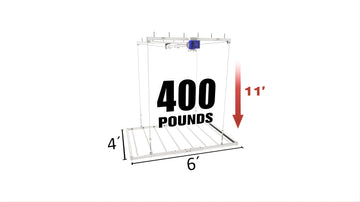 4’X6′ E-Z Lift MAX – 11′ Drop