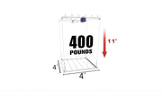 4’X4′ E-Z Lift MAX – 11′ Drop E-Z Storage
