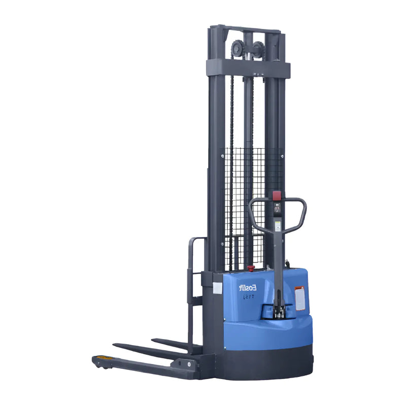 EOSLift TBD12 | Electric Pallet Stacker | 149.8" Lift Height, 2645 lbs EOSLift