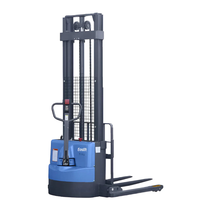 EOSLift TBD12 | Electric Pallet Stacker | 149.8" Lift Height, 2645 lbs EOSLift