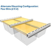 E-Z Storage Glide Tote Slide — Overhead Garage Storage System Auxx Lift