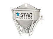 Star Industries 1530 concrete bucket with side chute